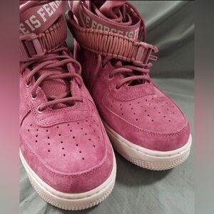 NIB Vintage Nike SF Air Force One Wine Hightops
